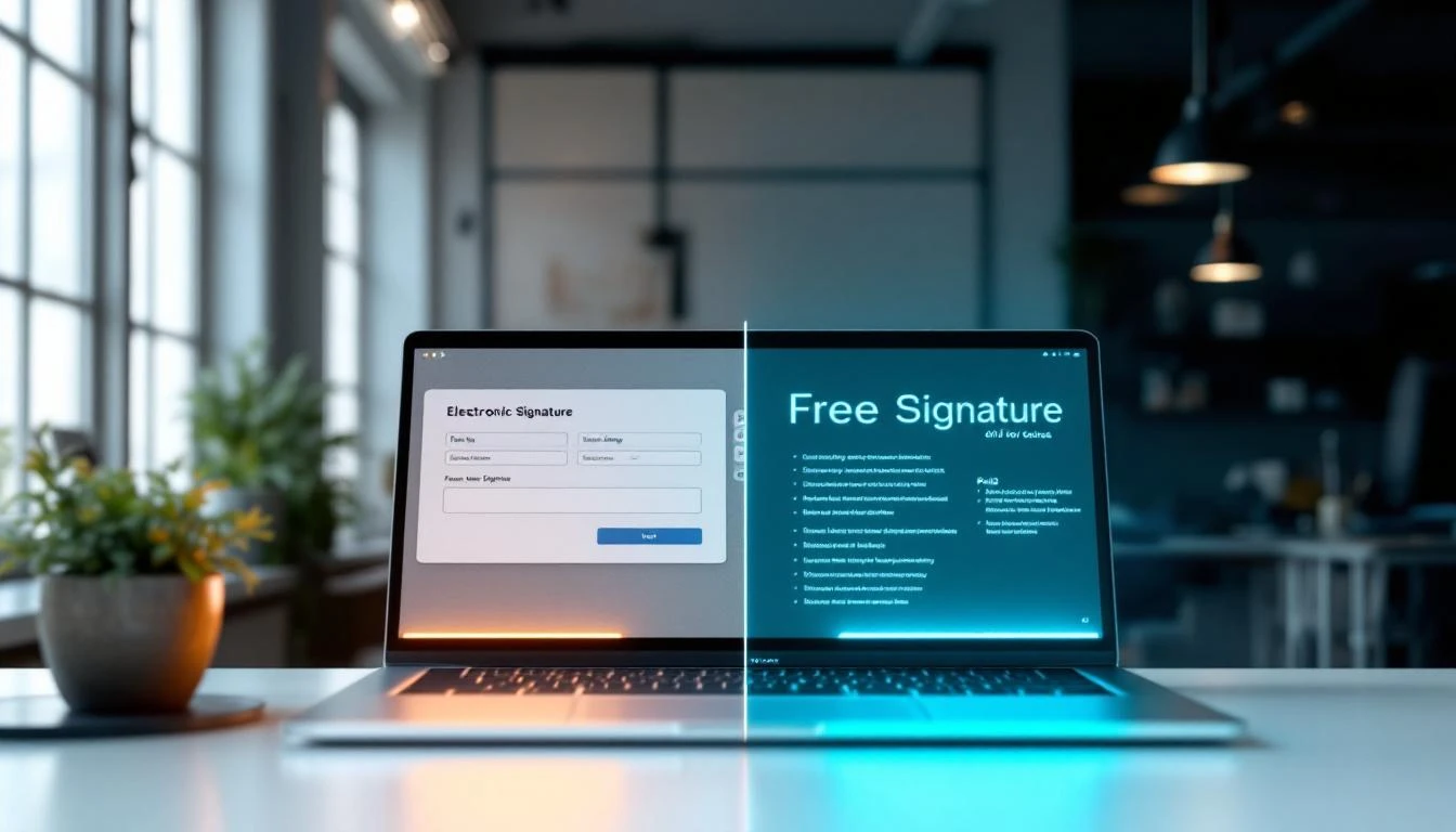Signature électronique gratuite vs payante : le vrai comparatif