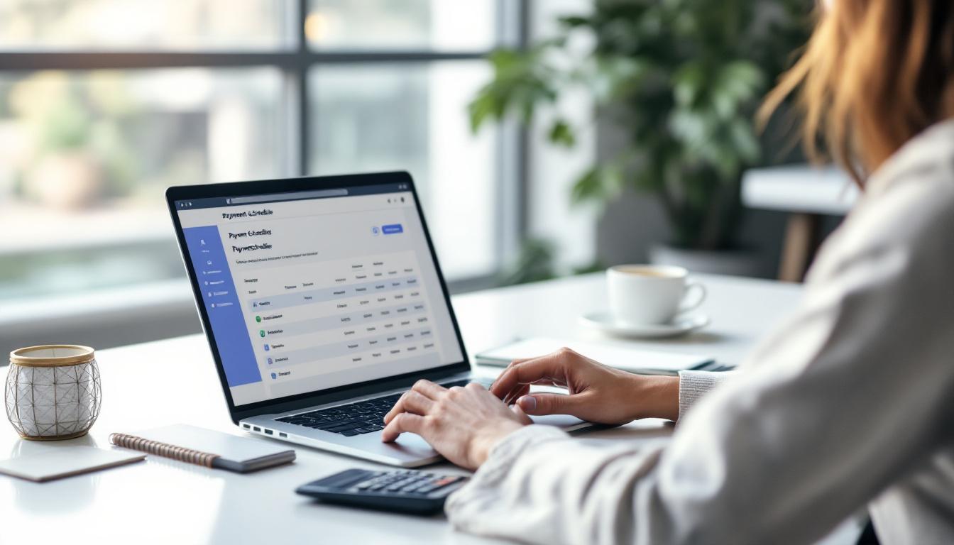 Comment programmer un paiement à terme à échoir en ligne